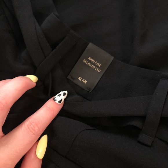 NWT Aritzia T.Babaton “Alan” Silk Pants - Picture 4 of 7
